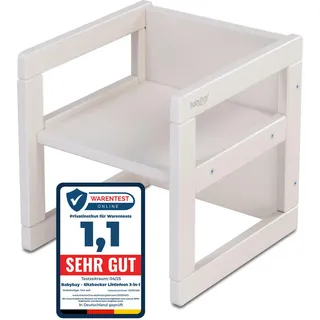 Tobi Kinderstuhl , Beige , Holz , Buche , 32x32x32 cm , Babymöbel & Kindermöbel, Babyzimmer, Kindersessel & Kindertische