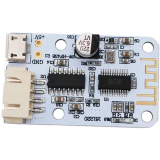DollaTek Micro-USB-DC 5V 2x3W Bluetooth Audio Receiver Digital-Verstärker-Brett-Modul Bluetooth Audio Receiver Verstärkerplatine