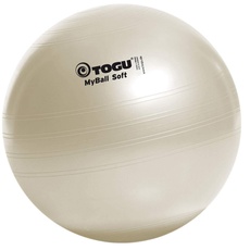 Bild Gymnastikball My-Ball Soft, perlweiß, 75 cm, 418651