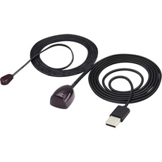 zdyCGTime USB-Infrarot-Empfangskabel, Infrarot-Fernbedienungs-Verlängerungskabeladapter,Set-Top-Box-Empfänger,Geeignet für Infrarotgeräte wie Klimaanlagen und Fernseher.(1.4M)