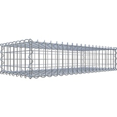 Bild Gabionenkorb 20 cm x 100 cm x 40 cm Maschenw 5 cm x 5 cm