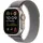 Watch Ultra 2 GPS + Cellular 44 mm Titaniumgehäuse beige Trail Loop grau/grün S/M