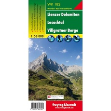 Lienzer Dolomiten, Lesachtal, Villgratental 1 : 50 000. WK 182