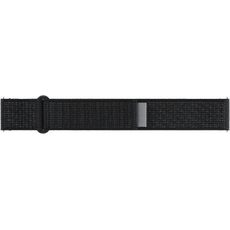 Bild Fabric Band (Slim, S/M) ET-SVR93 für die Galaxy Watch6, Uhrenarmband, Original Armband, Stoffband, gewebtes Nylon, Slim, Klettverschluss, flexible Armbandlänge, Black