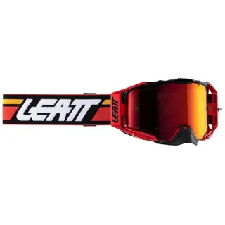 Leatt Velocity 6.5 Iriz Offroad-brille Mit Roll-off-system - Red - One Size