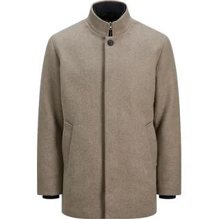 JACK & JONES Wolljacke »JJEHARRISON Wool Jacket SN«, beige