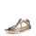 Riemchensandalen Damen Warm Grey Metallic/Moon Rock 42