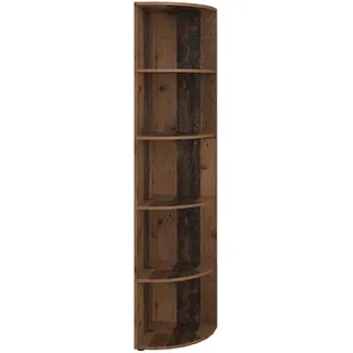 Vicco Eckregal 40 x 40 x 180 cm Braun