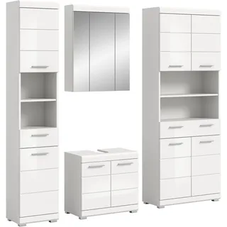 INOSIGN Badmöbel-Set »Siena, 4 teilig, bestehend aus:« Set, TOPSELLER!, 4 Stk. tlg., weiß