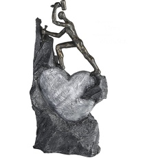 Bild Skulptur Heart Bronze