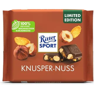 Ritter Sport Knusper Nuss Vollmilchschokolade 100 g