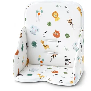 Sitzverkleinerer für Hochstuhl Baby Sitzkissen Stuhl - Kinder Sitzauflage für Hauck und Stokke Kinderhochstuhl High Chair Cover für Kinderstuhl Babystuhl und Hochstühle Safari