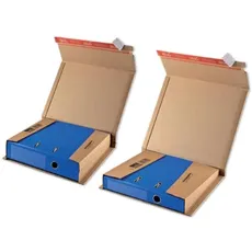 Colompac, Versandkarton + Versandbox, Ordner-Versandpackungen (32 x 29 x 8 cm, 1 x)