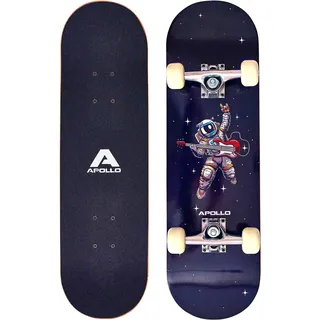 Apollo Skateboard - Space Rock - Kinderskateboard 71cm, ABEC 3