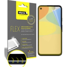Dipos Displayschutzfolie Full-Cover 3D (3 Stück, Google Pixel 4a), Smartphone Schutzfolie