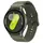 Galaxy Watch 7 BT 40 mm Aluminiumgehäuse grün Silikonarmband grün S/M