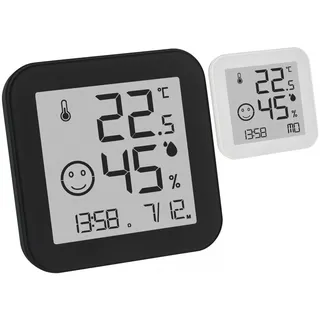 TFA Thermo-Hygrometer Black/White 30.5054