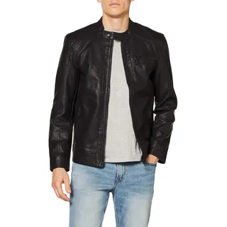 ONLY and SONS AL Jacket Männer Kunstlederjacke schwarz S