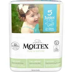 Bild von Moltex Pure & Nature Junior Öko Einwegwindel, 11-25kg, 25 Stück