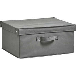 Zeller Aufbewahrungsbox 41 x 35 20 cm Kunststoff Grau M (Medium)