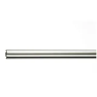 MYDECO Vorhangstange für Gleiter Ø 25 mm 200 cm Silber
