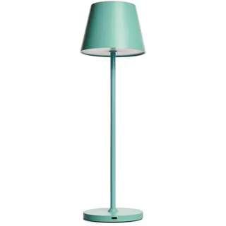 LED-Tischleuchte ROLF KERN „Club“ 38cm Türkis Akku dimmbar - Türkis