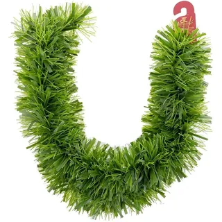 Boa Lametta Band grün matt 180 x 12 cm