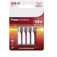 AAA/LR03 Alkaline Batterie, 4 Stück, für Geräte mit hohem Stromverbrauch