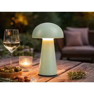 Trio - Tischlampe LENNON - Grün - 13.6x13.6x21.5 cm - Grün