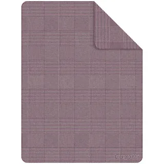 Bugatti Decke , Lila , Textil , Graphik , 150x200 cm , Kettelrand, atmungsaktiv , Heimtextilien, Wohntextilien, Decken, Kuscheldecken