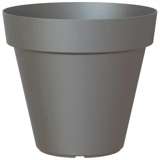 Artevasi Capri-Topf, Runder Plastiktopf, 40cm, Farbe: Anthrazit