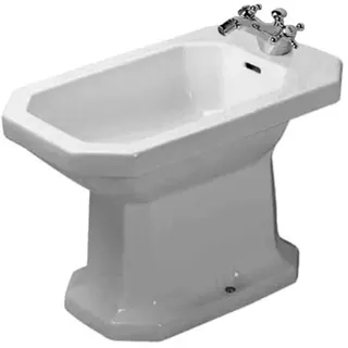 Duravit Standbidet, mit Überlauf, mit Hahnlochbank, 0267100000, Farbe: weiß