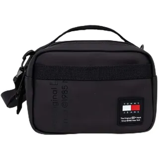 Tommy Jeans Herren TJM Daily + Camera Bag AM0AM12616 Umhängetasche, Schwarz