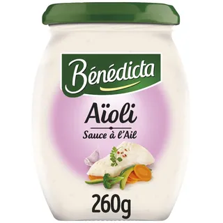 Benedicta Aioli Ajoli Knoblauch Sauce 260 g