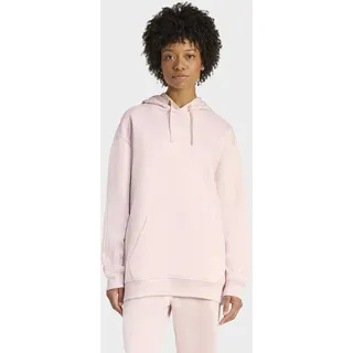 Kapuzensweatshirt ADIDAS ORIGINALS "ESSENTIALS OVERSIZED HOODIE", Damen, Gr. S, sandy pink, Obermaterial: 80% Baumwolle, 20% Polyester, angesetztes Bündchen, Sweatshirts Kapuzensweatshirt