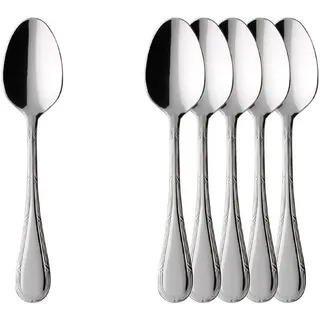 Villeroy & Boch Espressolöffel 6 St. Edelstahl 10,8 cm Silber