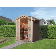 Bild Gartenhaus 317 1,52 x 1,30 m natur