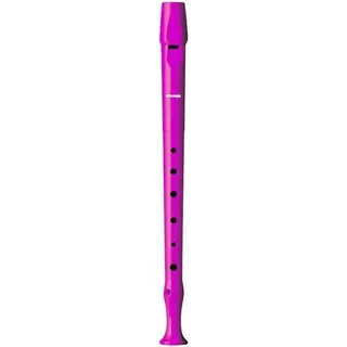 Hohner Blockflöte, Melody Line, deutsch, einteilig, Kunststoff, Pink