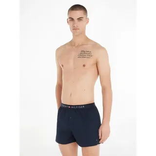 Tommy Hilfiger Cotton Woven Icon Marine Small Herren