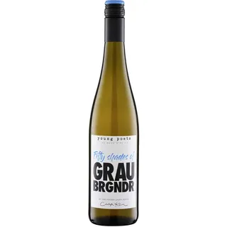 Grauburgunder trocken | Young Poets „Fifty Shades of" | Honigmelone, Aprikose & Mandel | Qualitätswein Württemberg | 1 x 0,75 l