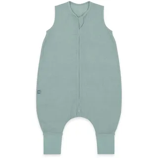 emma & noah Baby Schlafsack mit Füßen 0.5 TOG, Leinen Schlafsack mit Beinen für den Sommer, 100% Leinen, OEKO-TEX Zertifiziert, Stampelsack für Neugeborene