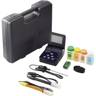 VOLTCRAFT KBM-700 Kombi-Messgerät Leitfähigkeit, pH-Wert, Redox (ORP), Temperatur, Salz