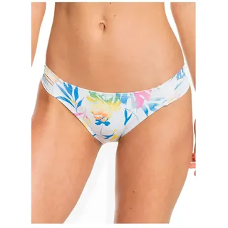 Roxy Printed Beach Classics Mode Bikini-höschen - Bright White S Surf Trippin - L
