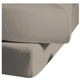 Colours 009100 Mako-Satin 160 x 200 cm taupe