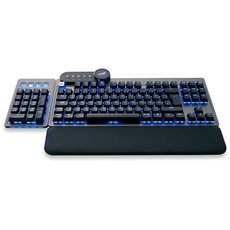 Bild von Everest Max Gunmetal Gray, LEDs RGB, MX BLUE, USB, DE (MG-EVK1G-CB1-DE)