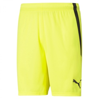 Puma Teamliga Shorts fluo yellow-puma black M