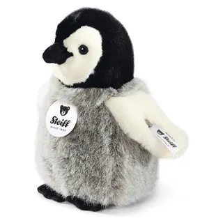 Steiff Flaps Pinguin 16 grau/weiss stehemd 057144 - Grau