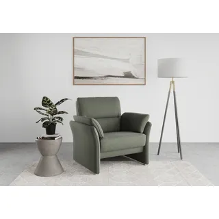 DOMO collection Cocktailsessel Pina Mikrofaser 99 x 95 x 88 cm Dunkelgrün