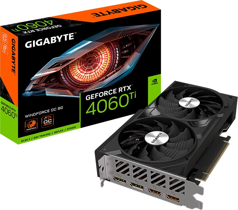 Bild von GeForce RTX 4060 Ti 8 GB GDDR6 GV-N406TWF2OC-8GD