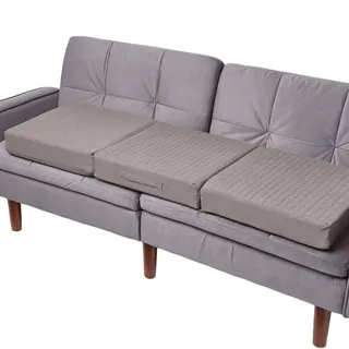 Homescapes Sofa-Auflage 150 x 50 cm Grau